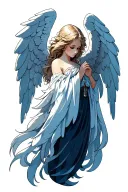 Guardian Angel tattoo design idea