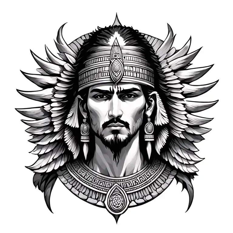 Assyrian tattoo design idea