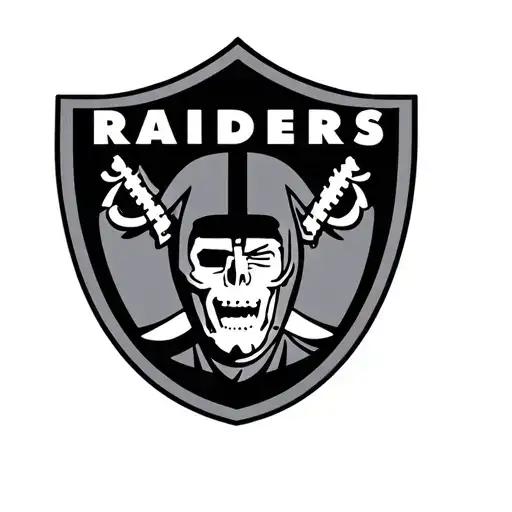 raiders football logo old logo  tattoo design idea