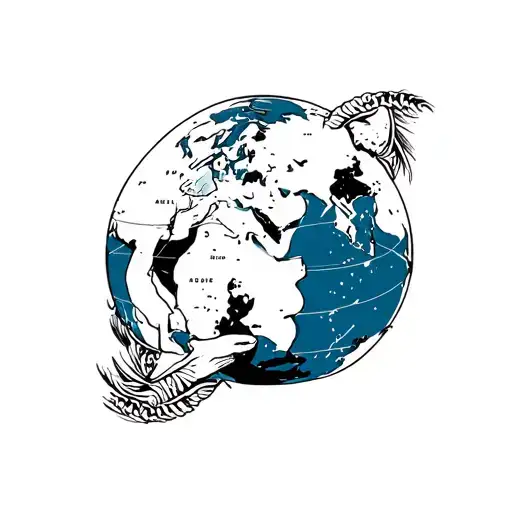 atlas holding the world on his back tattoo tattoo design idea