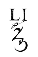 "L L 2 B" in cursive tattoo design idea