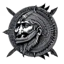 Sumerian tattoo design idea