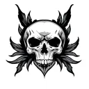 leather tooling  tattoo design idea