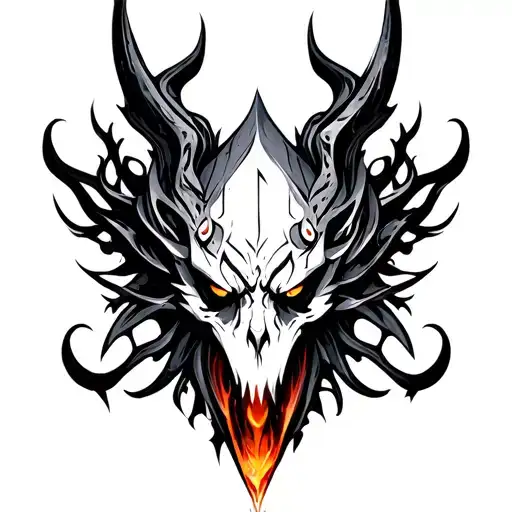 belial tattoo design idea