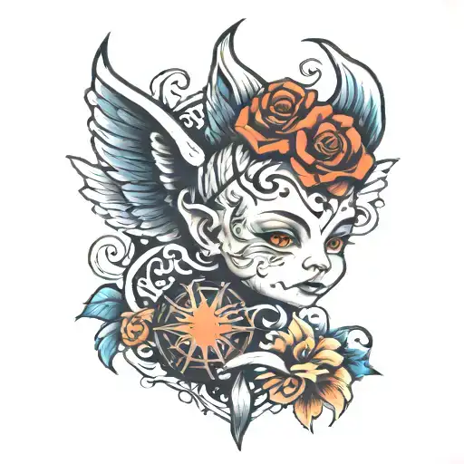 my new born son named Elijah tattoo design idea