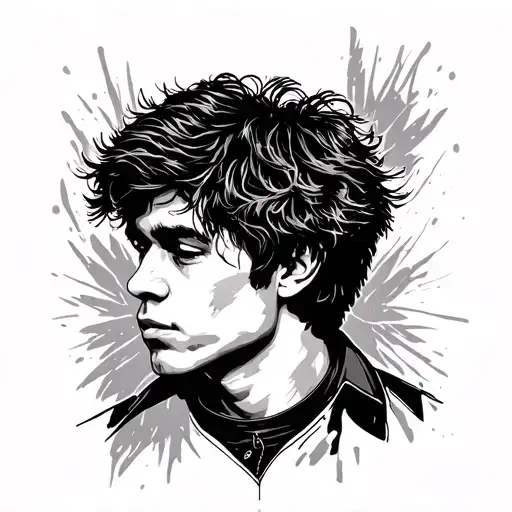 John Mayer neon tattoo design idea