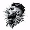 Amir tattoo design idea