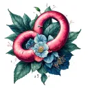 sweet and cancer horoscope tattoo design idea