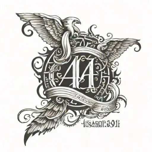 Isaiah 40:31 bible verse tattoo design idea