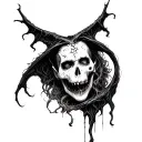 Nightmares tattoo design idea