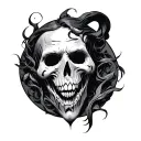 Nightmares tattoo design idea