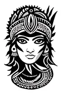 Otomi Tribe tattoo design idea