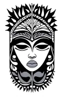 Otomi Tribe tattoo design idea