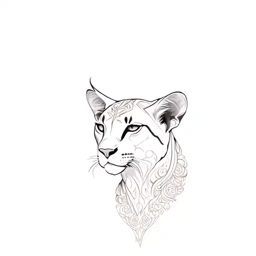 Nala tattoo design idea