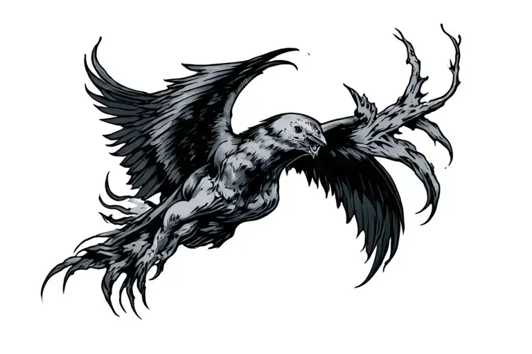 freefall tattoo design idea