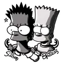 Bart Simpson tattoo design idea