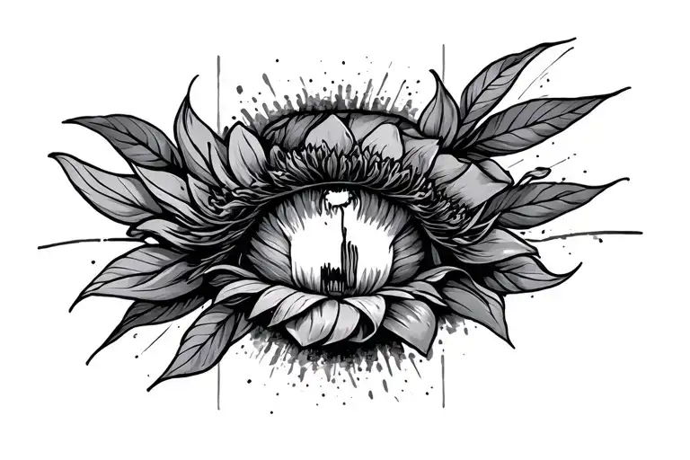 There's beauty in the struggle  tattoo design idea