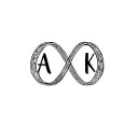 Family Tattoo with Infinity Sign and these initials: A, S, K, K tattoo design idea