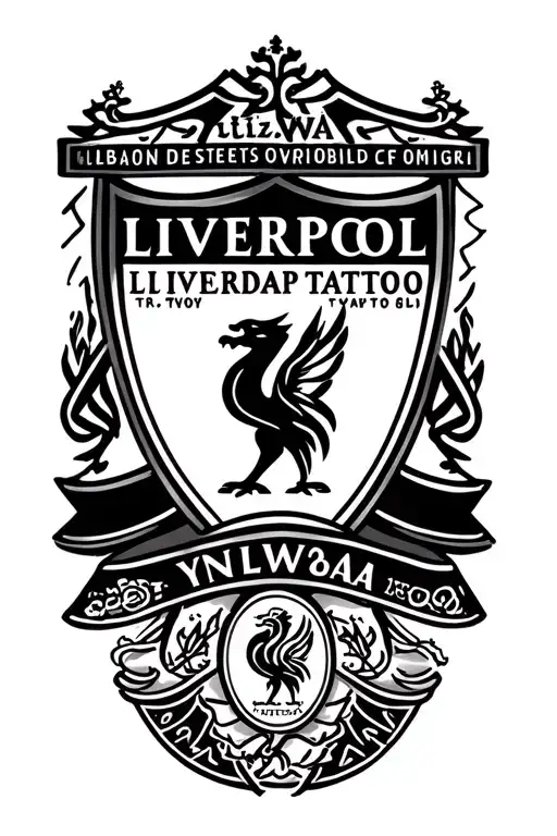 liverpool fc YNWA tattoo tattoo design idea