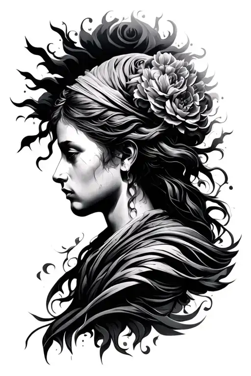 Stoicism tattoo design idea