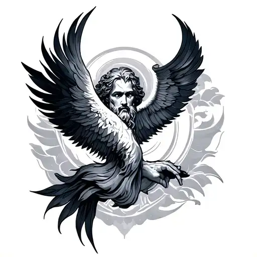 Yahweh tattoo design idea