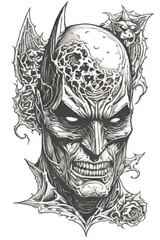 batman tattoo design idea