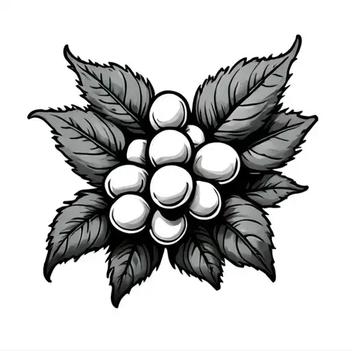 Soybean tattoo design idea