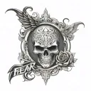 fear none tattoo design idea