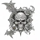 fear none tattoo design idea