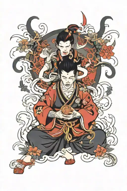 Arcane tattoo design idea