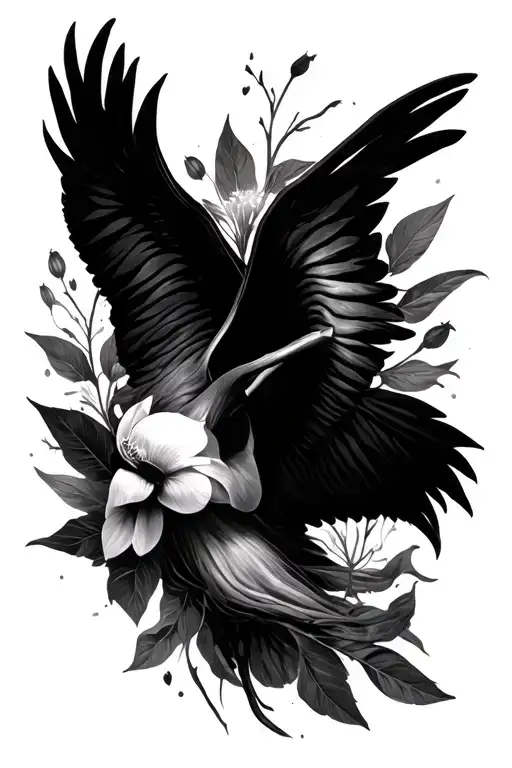 The fragility of life tattoo design idea