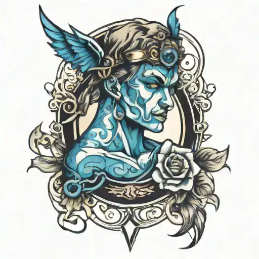 crip tattoo design idea