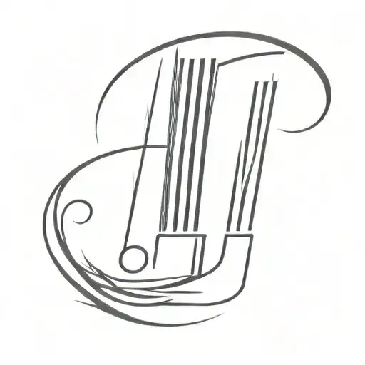 barcode black owned tattoo design idea