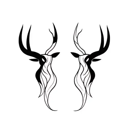 taurus and pisces sign mixed tattoo design idea