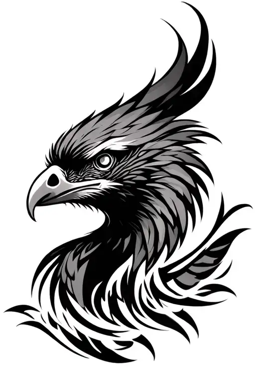 philippine eagle tribal tattoo tattoo design idea