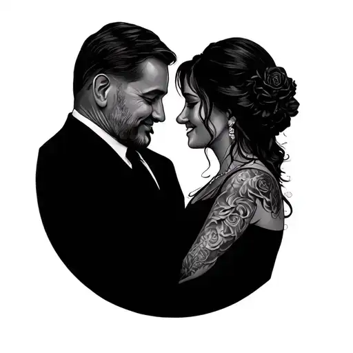 mom and dad memorial tattoo tattoo design idea