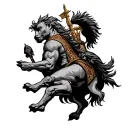 St. George tattoo design idea