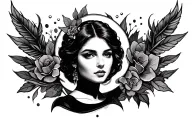 Catherine tattoo design idea