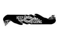 keep fucking going vertical tattoo design idea