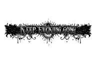 keep fucking going vertical tattoo design idea