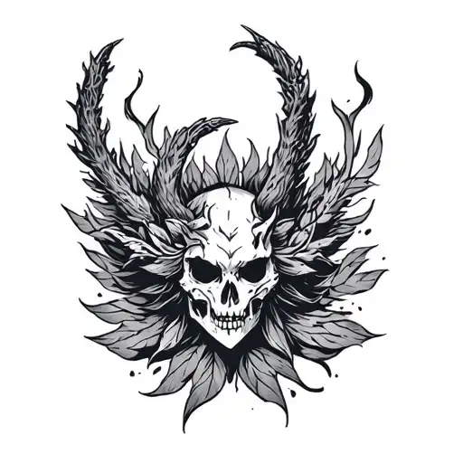 Fortune Favours The Brave tattoo design idea