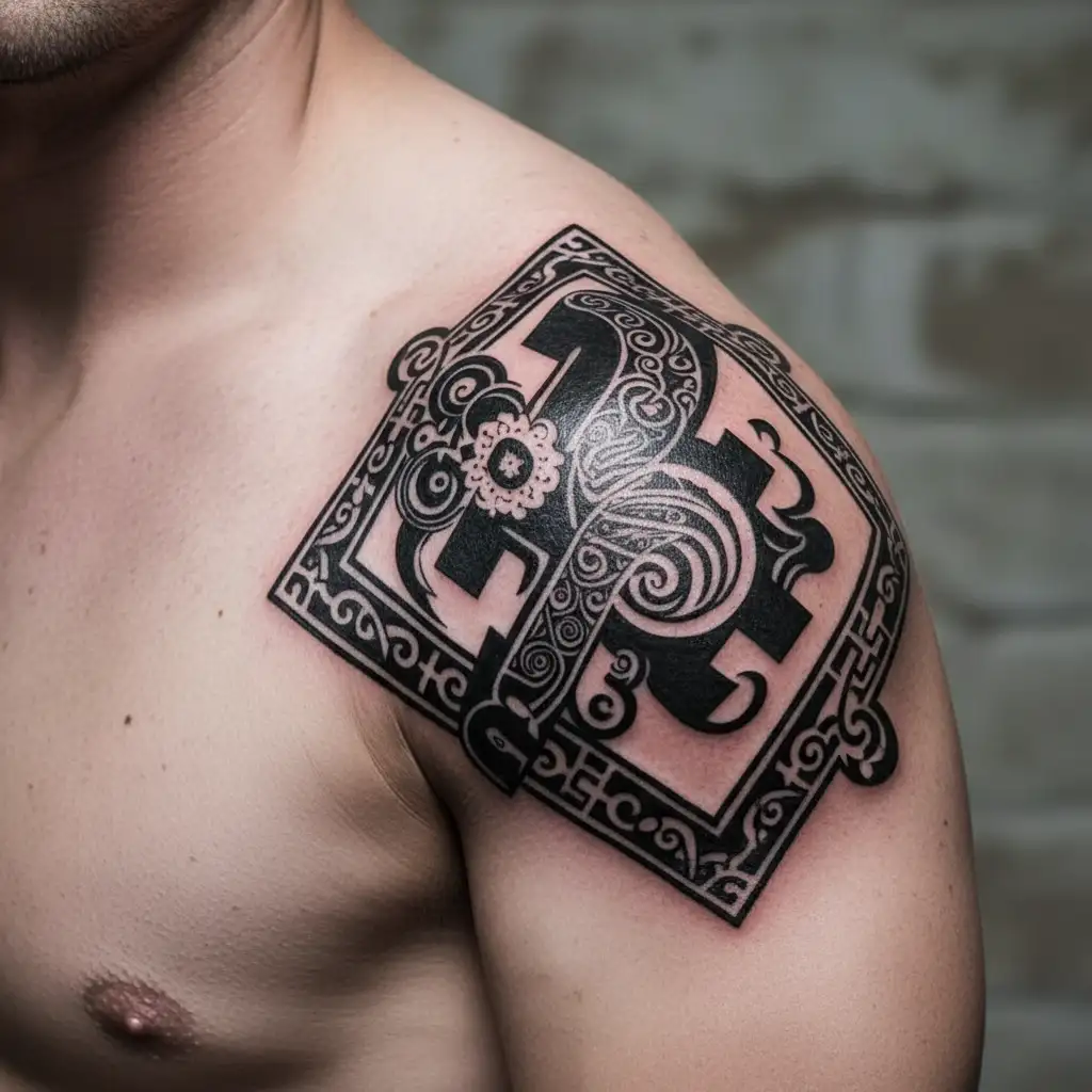 tribal autism filipino tattoo design idea