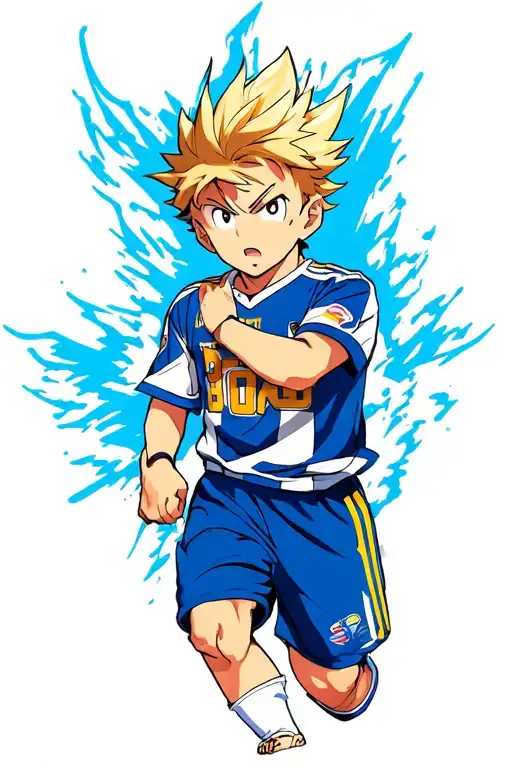 inazuma eleven Shawn frost tattoo design idea