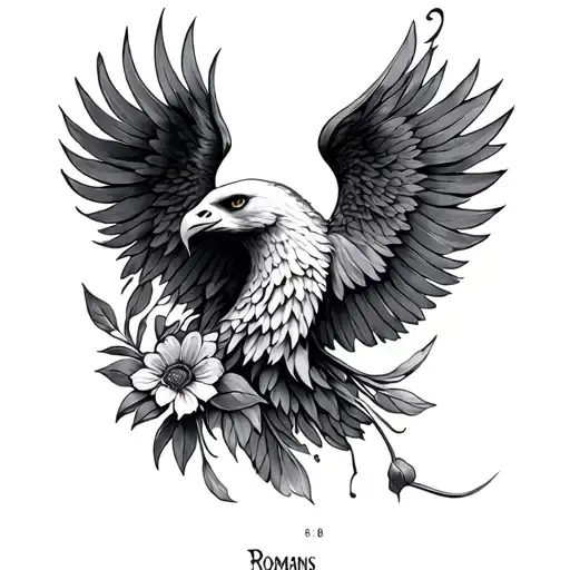 Romans 8:18 tattoo design idea