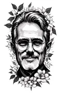 a represents for my father who died on 07/13/2010 tattoo design idea