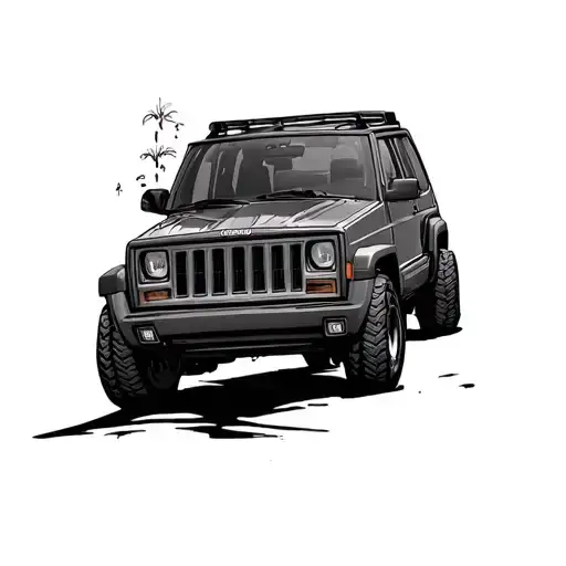 Jeep cherokee das tattoo design idea