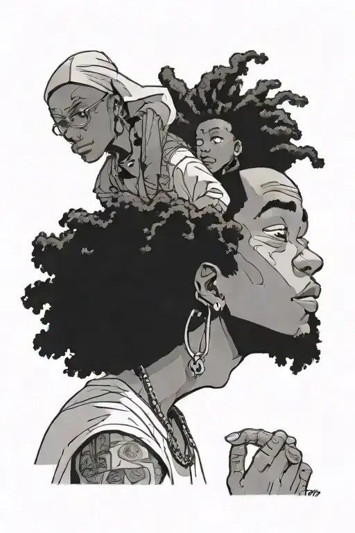 The Boondocks tattoo design idea
