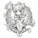 Matilda Mew tattoo design idea