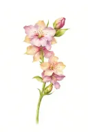 forgetmenot tattoo design idea