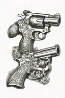 2nd amendment tattoo design idea